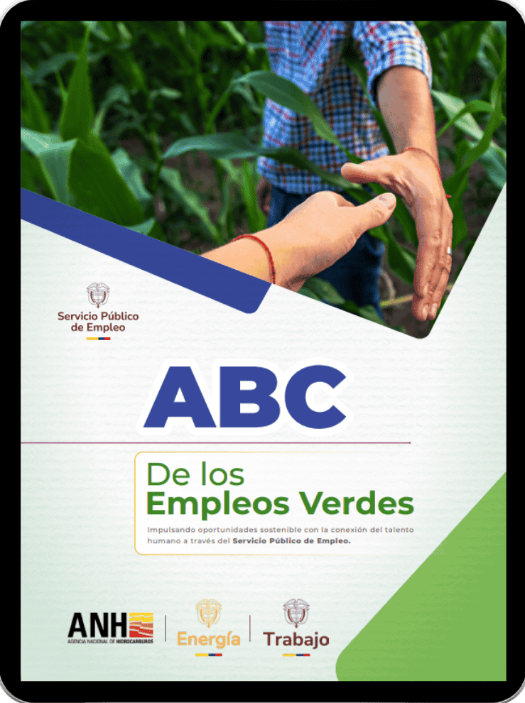 Portada de la publicación ABC de los Empleos Verdes. Guía para identificar y promover empleos sostenibles.