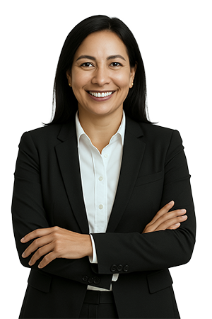 Botón con mujer formal, acceso a reglamentos